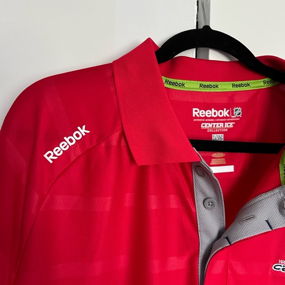 Washington Capitals Men’s Reebok Polo size XL - Picture 4 of 5